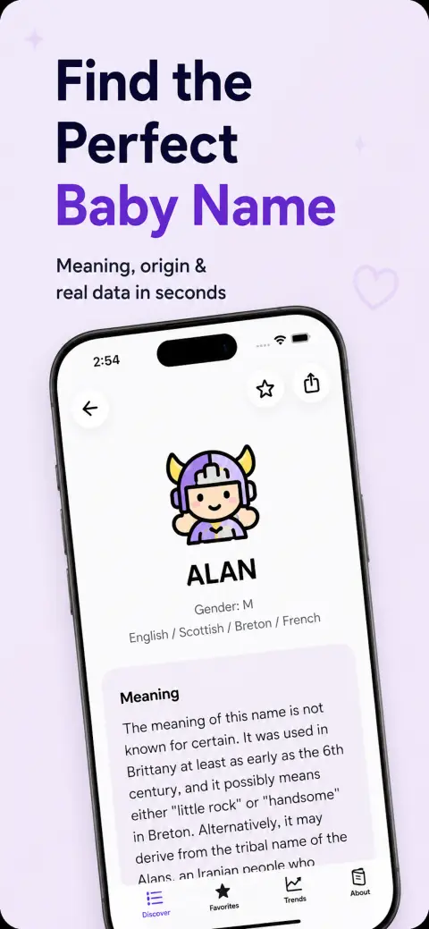 BabyNames - Name Meaning preview screenshot 1