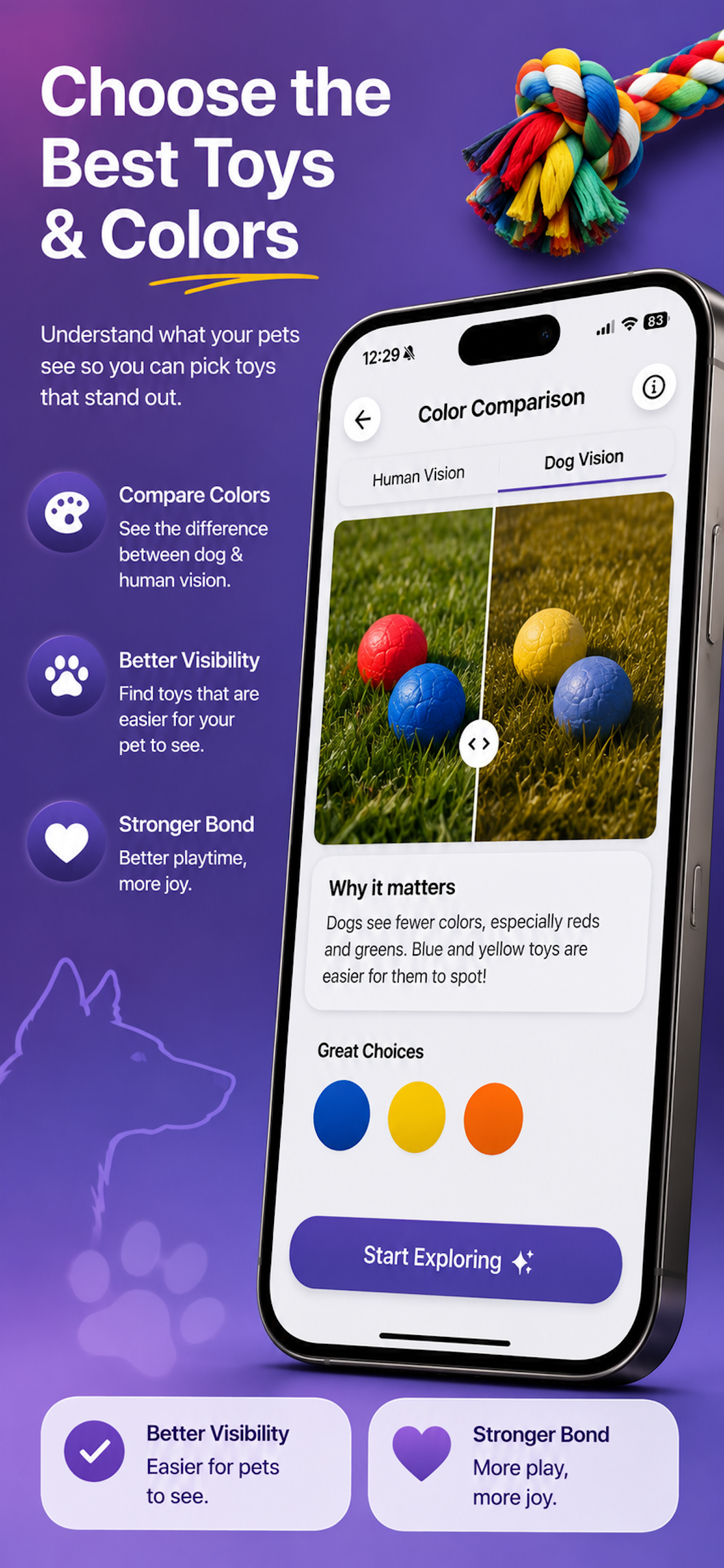 FurSight app animal vision camera filters screenshot