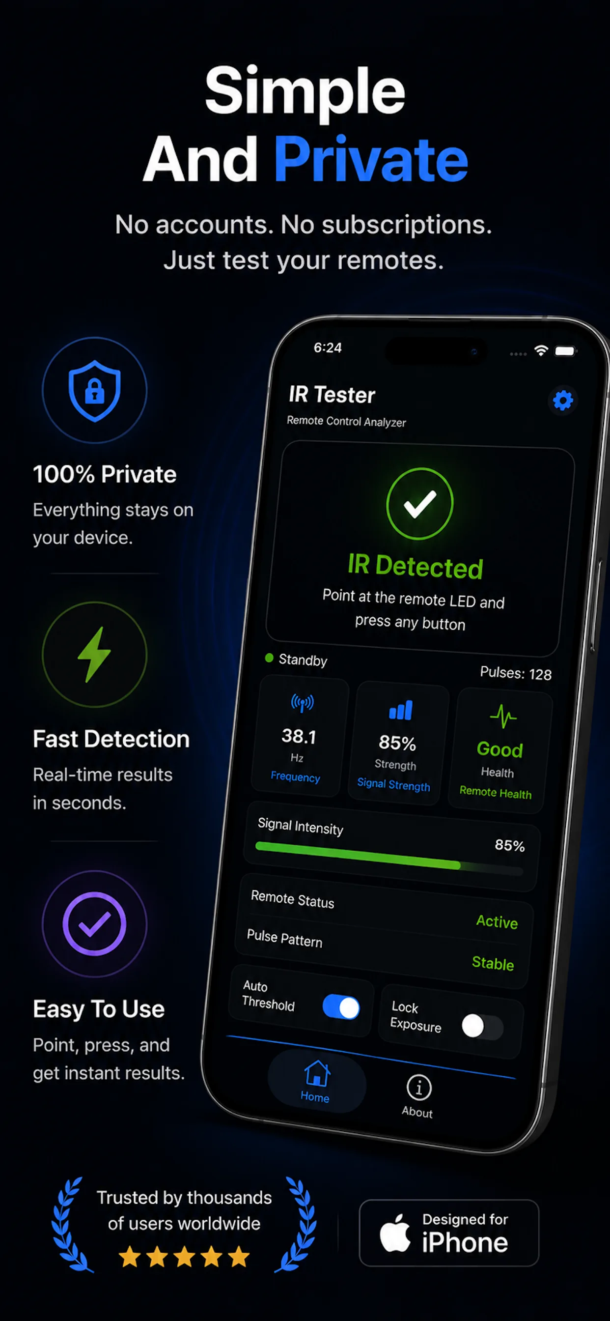 IR Signal Tester screenshot 2