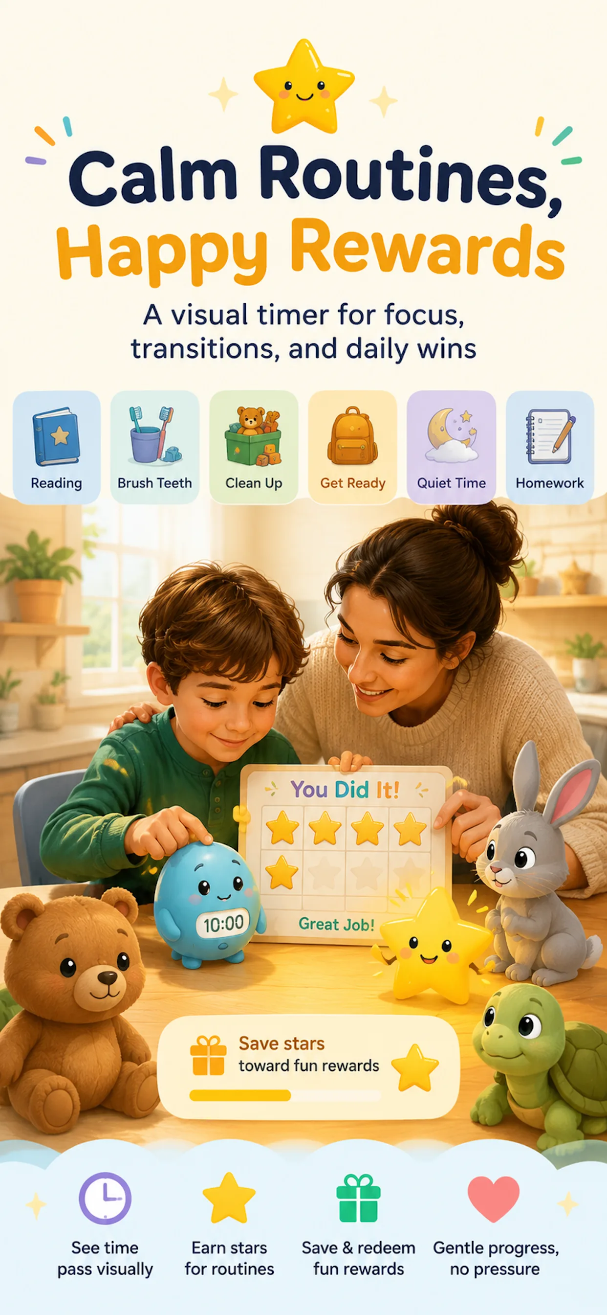 HoppityClock Kids Timer screenshot 4