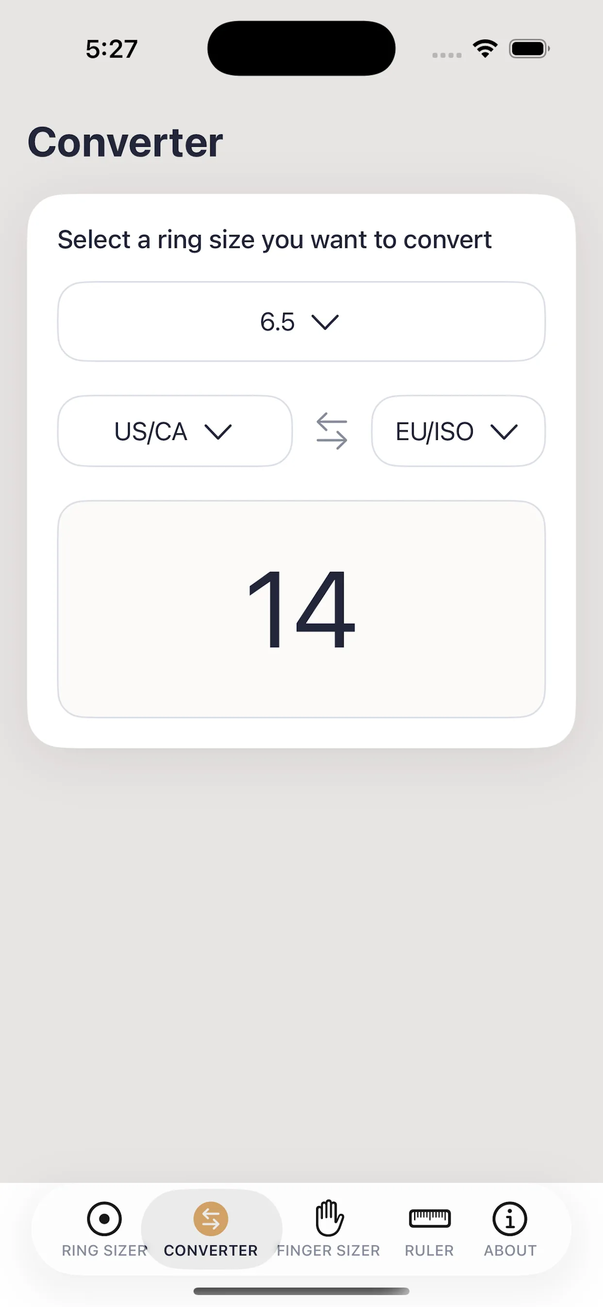 Ring Size Inspector screenshot 1