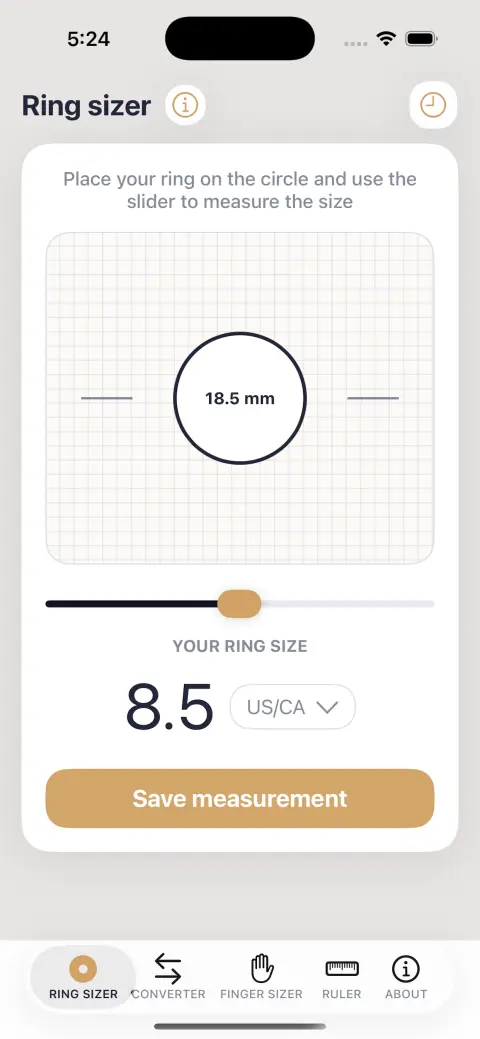 Ring Size Inspector preview screenshot 1