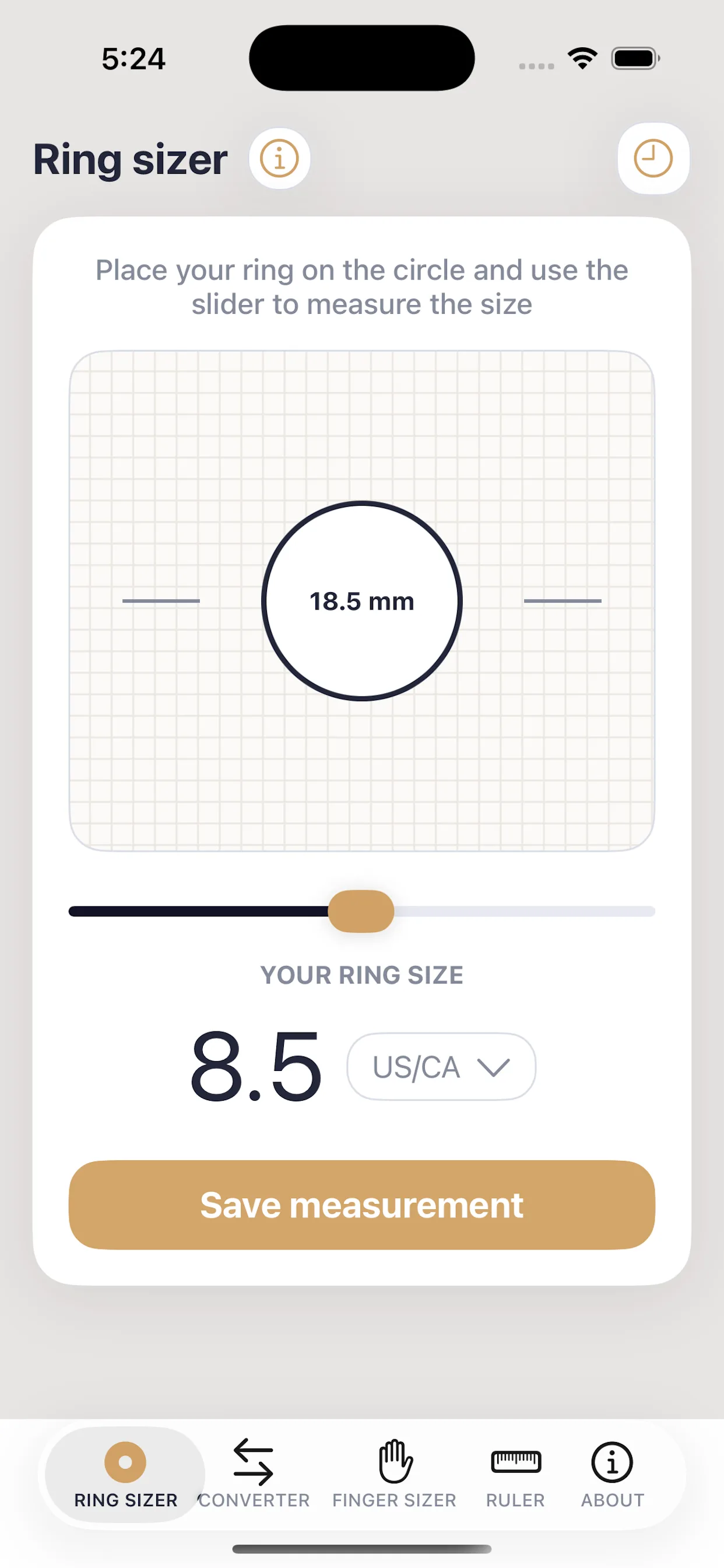 Ring Size Inspector screenshot 3