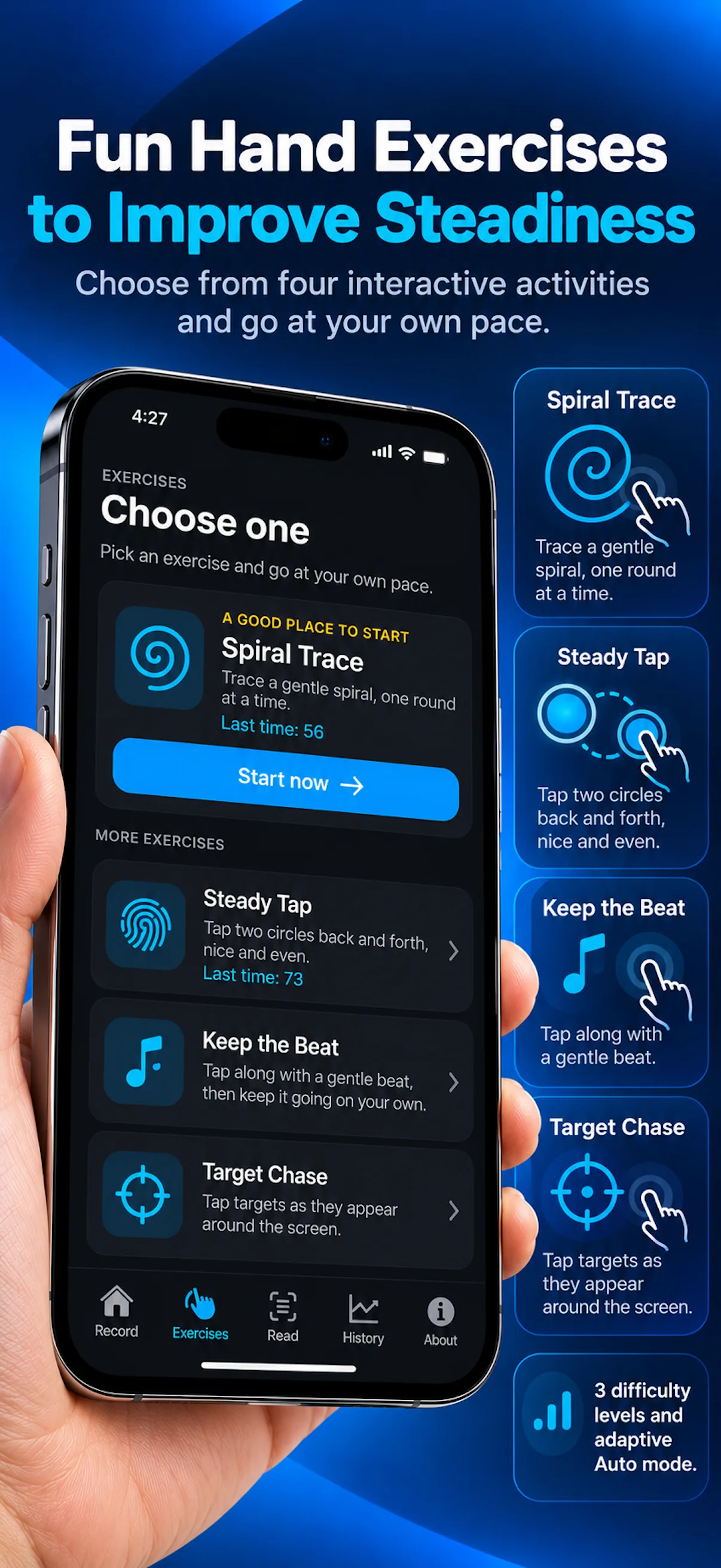 SteadySense: Hand Motion screenshot 2