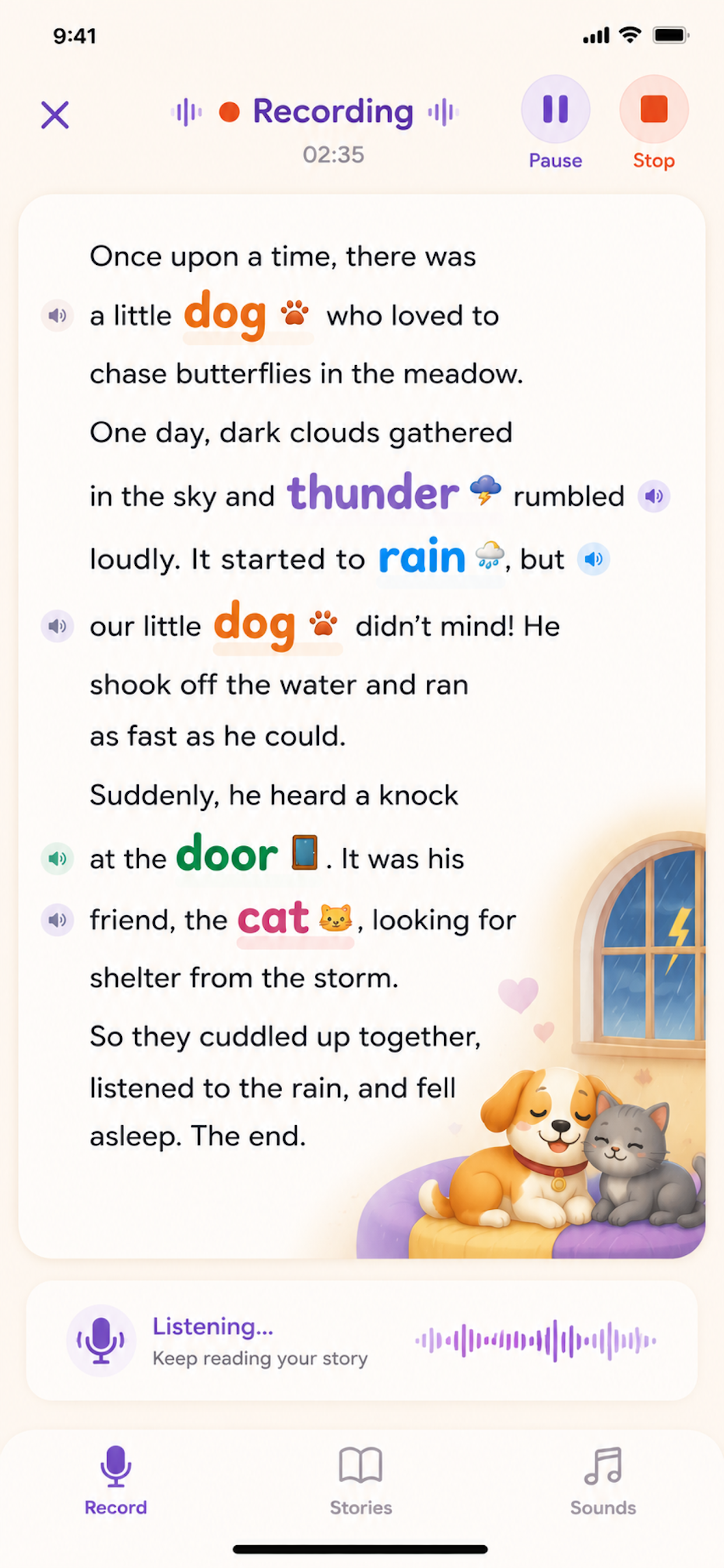 WhizzyTales bedtime story recorder for kids and families